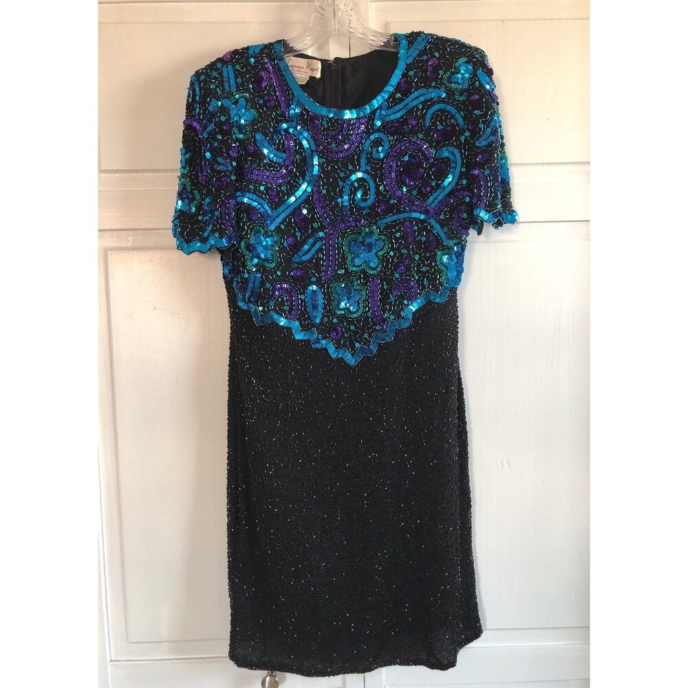 Vintage Laurence Kazar Cocktail Dress